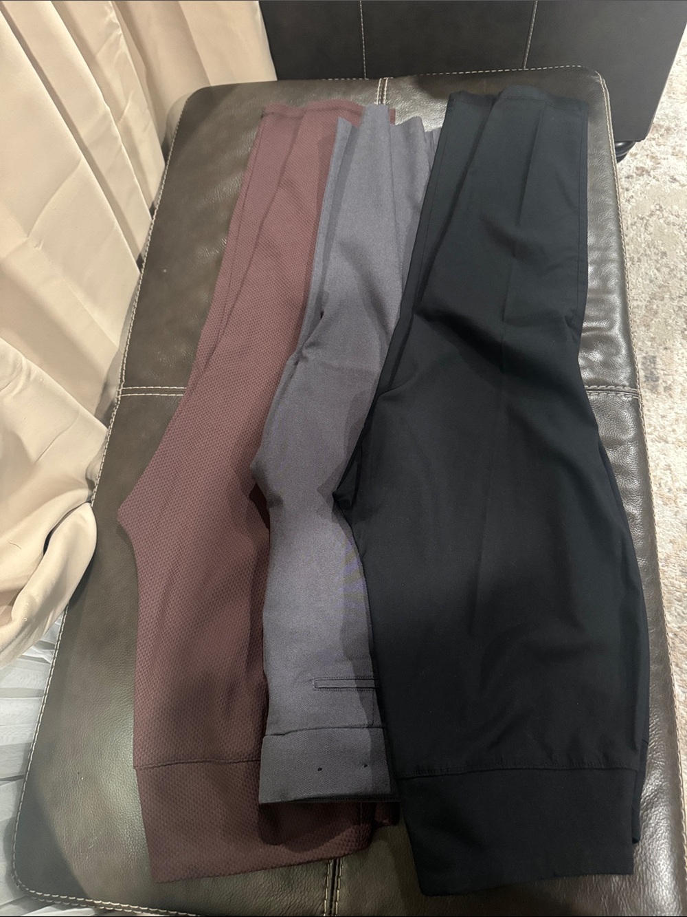 Worthington Women's Skinny Pants Trio - Black, Gray, Brown